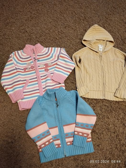 Кофтинки для дівчинки