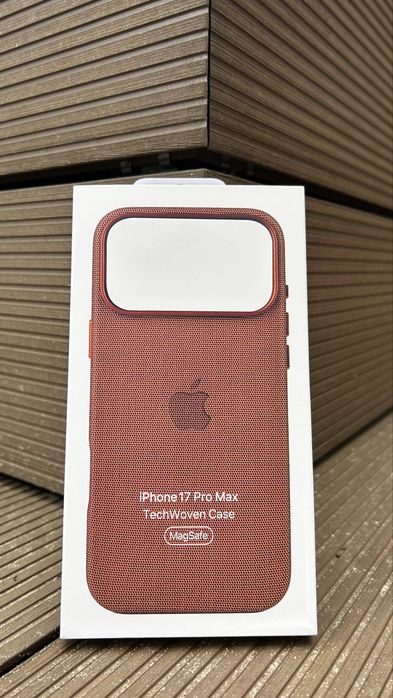 Etui z tkaniny TechWoven z MagSafe do iPhone’a 17 Pro Max Sienna