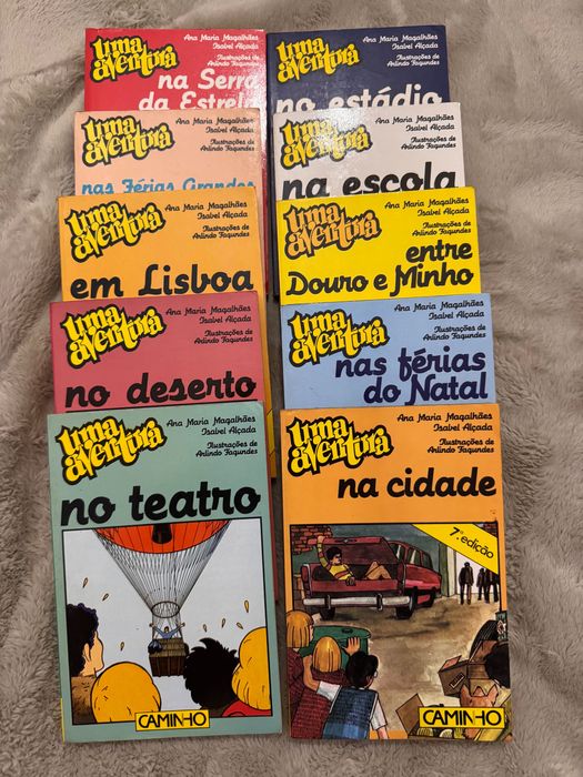 Livros da coleção Uma Aventura