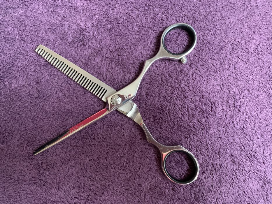 Nożyczki degażówki Fox, jak nowe!