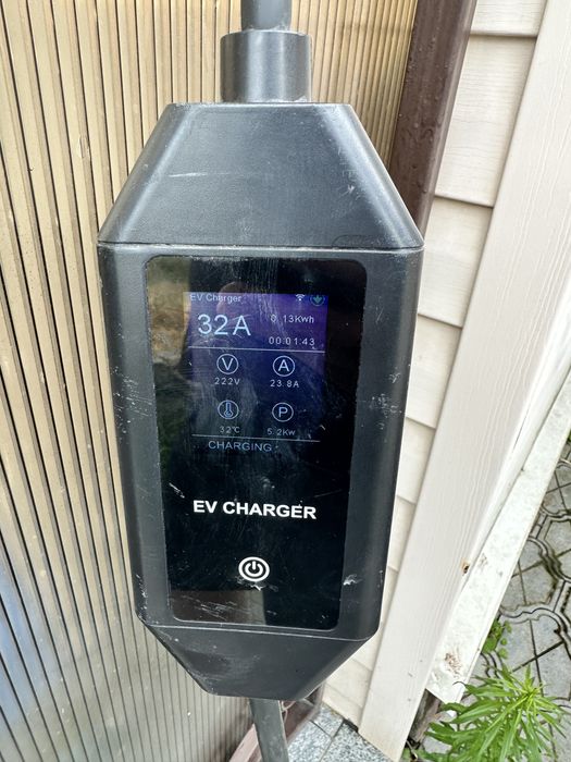 7квт зарядний пристрій Тесла, 32A зарядка домашня ev charger
