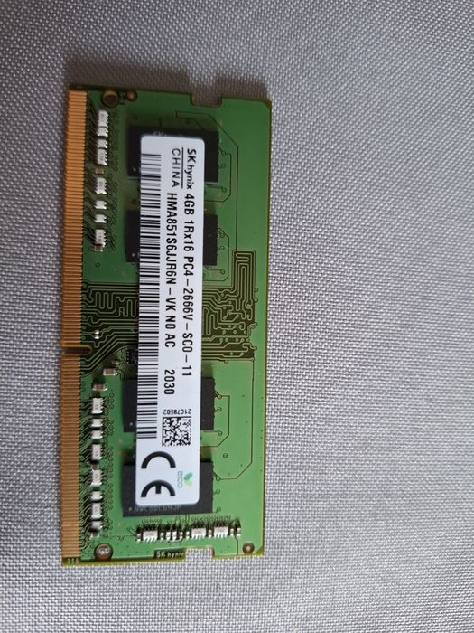 Pamięć RAM DDR4 do laptopa.  4GB.