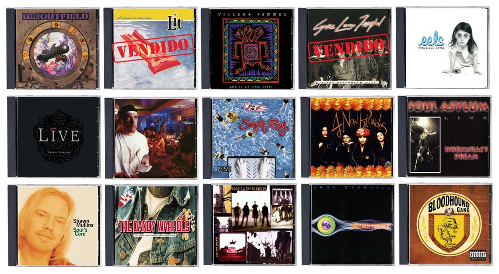 Rock Alternativo, Indie, Rock: Lote de 60 CD's [6]