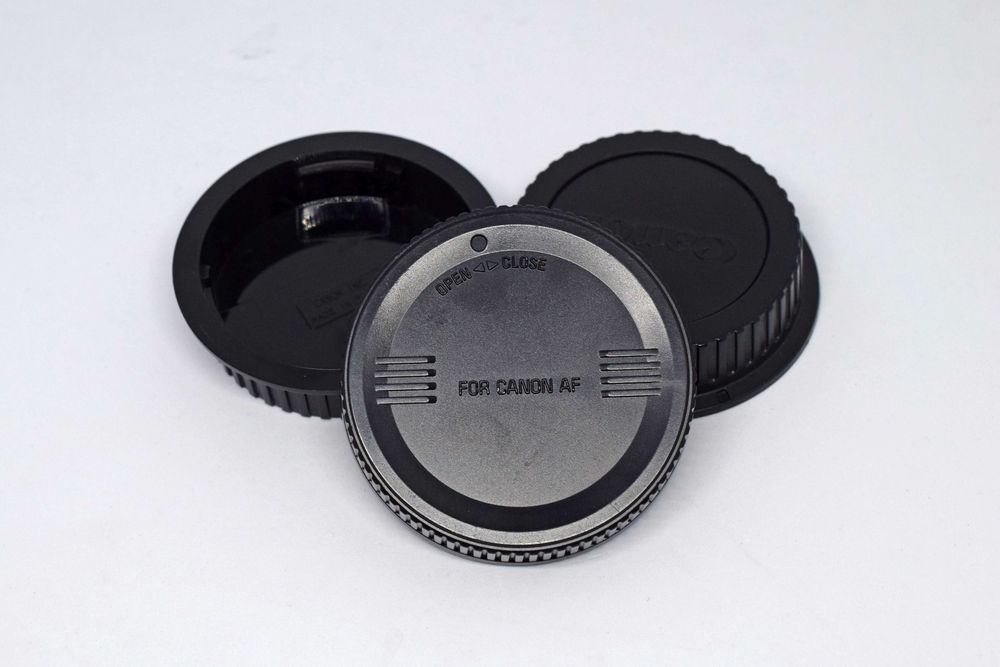 Tampa traseira para lente Canon e Sigma EOS EF e EF-S GENUÍNAS