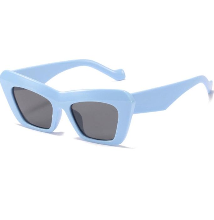 RCJOLLZ Marka Cat Eye Designer Okulary przeciwsłoneczne Damskie