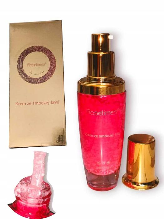 ROSETIMES Krem do twarzy na dzień / noc SMOCZA KREW 50G Z POMPKĄ