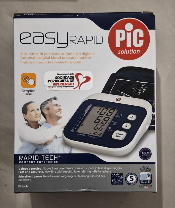 Pic Solution - Medidor de Tensão Arterial Easy Rapid