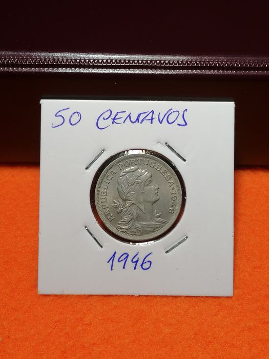 Rep. Portuguesa, 50 Centavos 1946