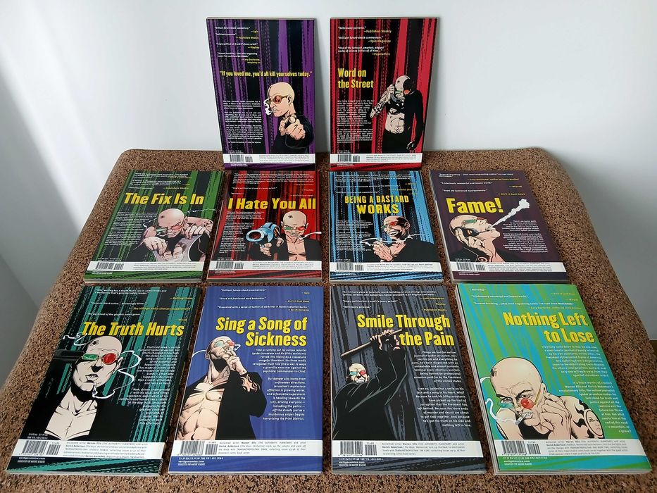 10 BDs - Transmetropolitan (coleção completa)