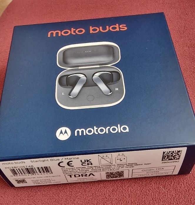 Sluchawki douszne moto buds motorola