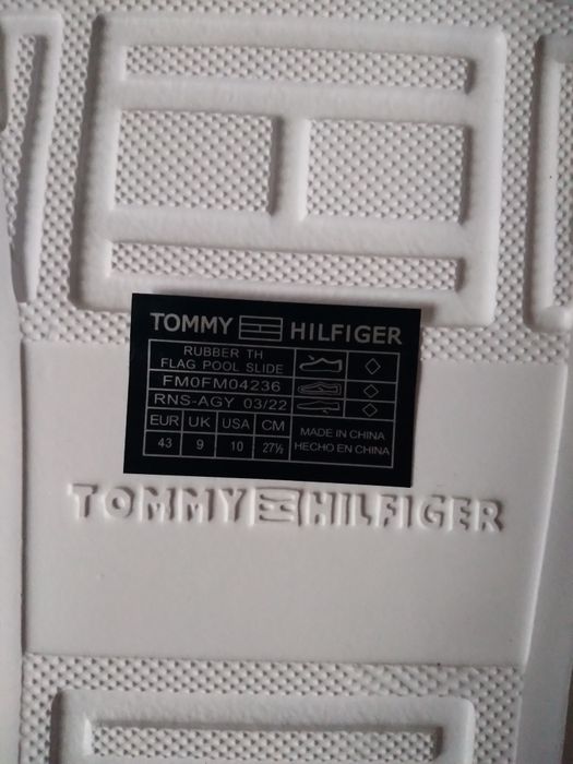 Klapki Tommy Hilfiger r. 43