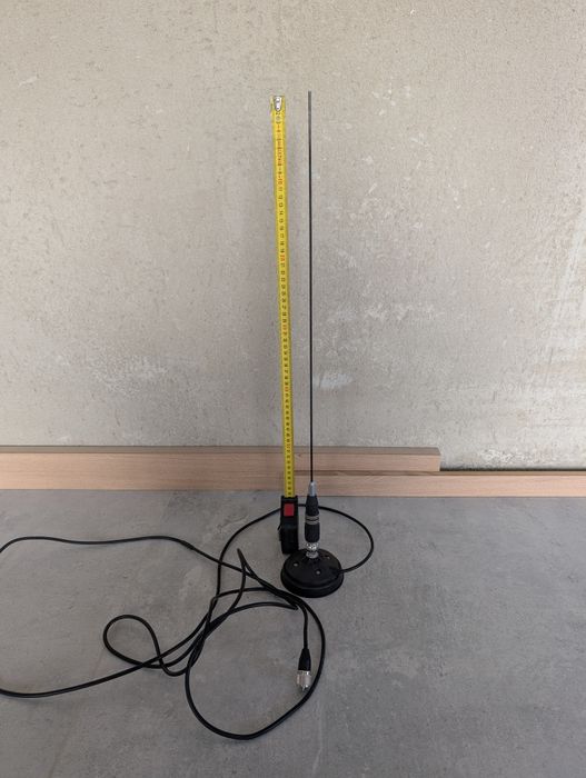 Antena CB Sirio 60 cm podstawka Power Mag 100