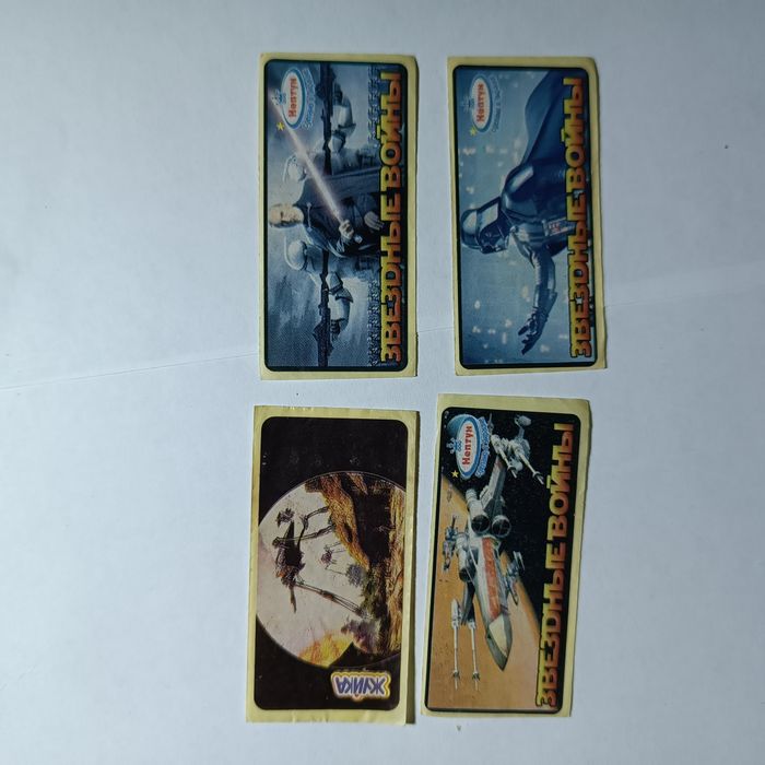 Наклейки від жувачок