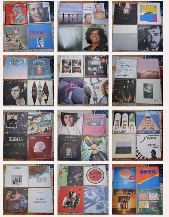 Discos vinil antigos