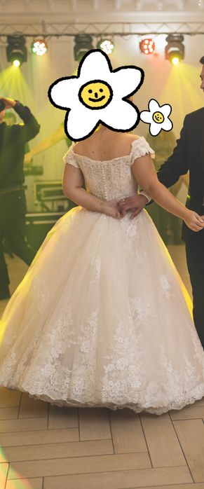 Suknia ślubna księżniczka