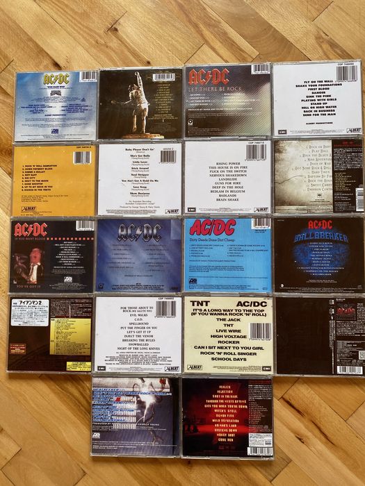 Музыкальные аудио CD диски AC/DC