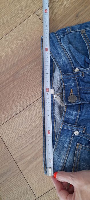 Spodnie jeansowe z dziurami Jacky Luxury S