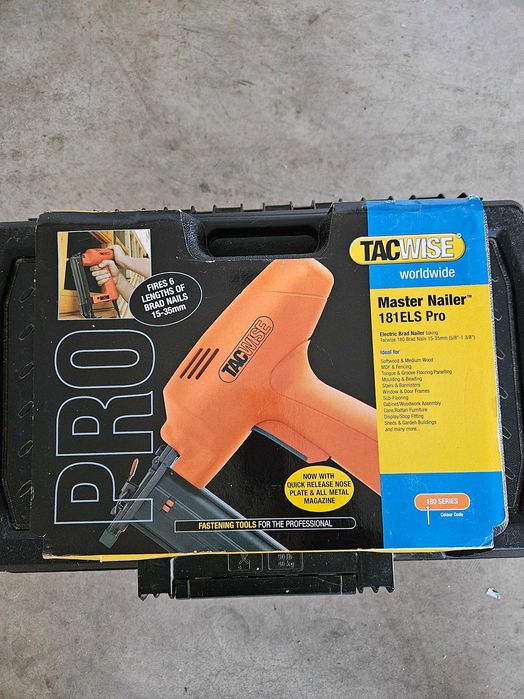 Pistola de Pregos Elétrica Tacwise Master Nailer 181ELS Pro – Nova