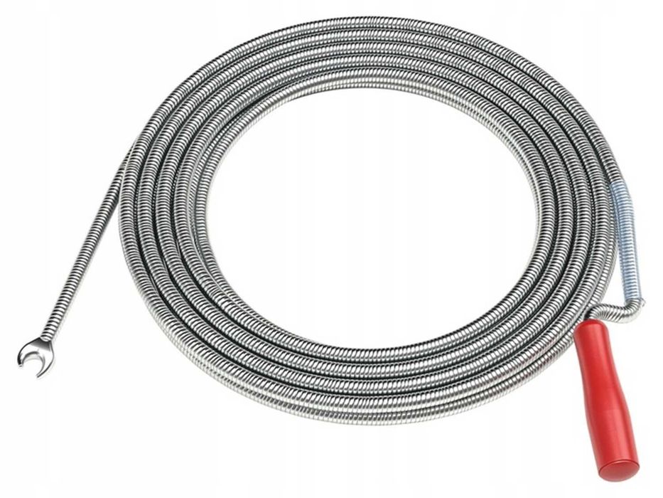 Spirala kanalizacyjna Parkside 3 m x 9 mm Żmijka do udrażniania rur