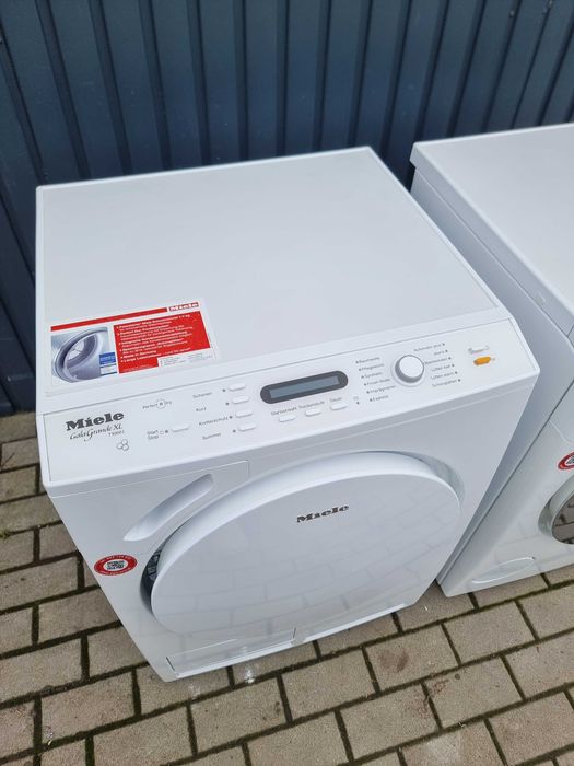 Zestaw Miele. Pralka W6544WPS + suszarka T9647C GalaG XL, 7kg, menu PL