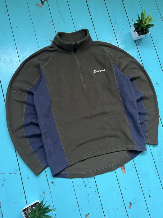 Флисовая кофта Berghaus, размер S, флиска Berghaus, флиска Polartec, мужская флисовая кофта Berghaus