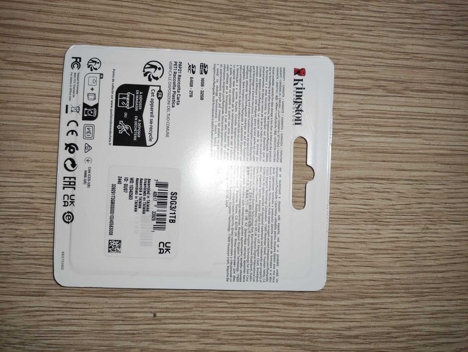 Nowa karta pamięci Kingston 1TB Canvas Go! Plus 170MB/90MB