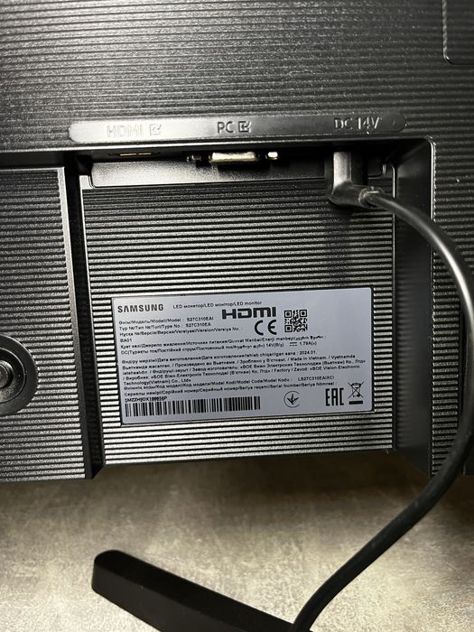 Продам монітор SAMSUNG LS27C310EAIXCI