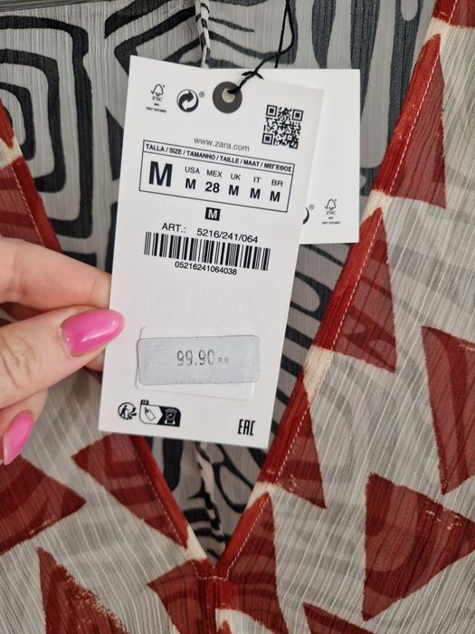 Tunika Zara nowa M