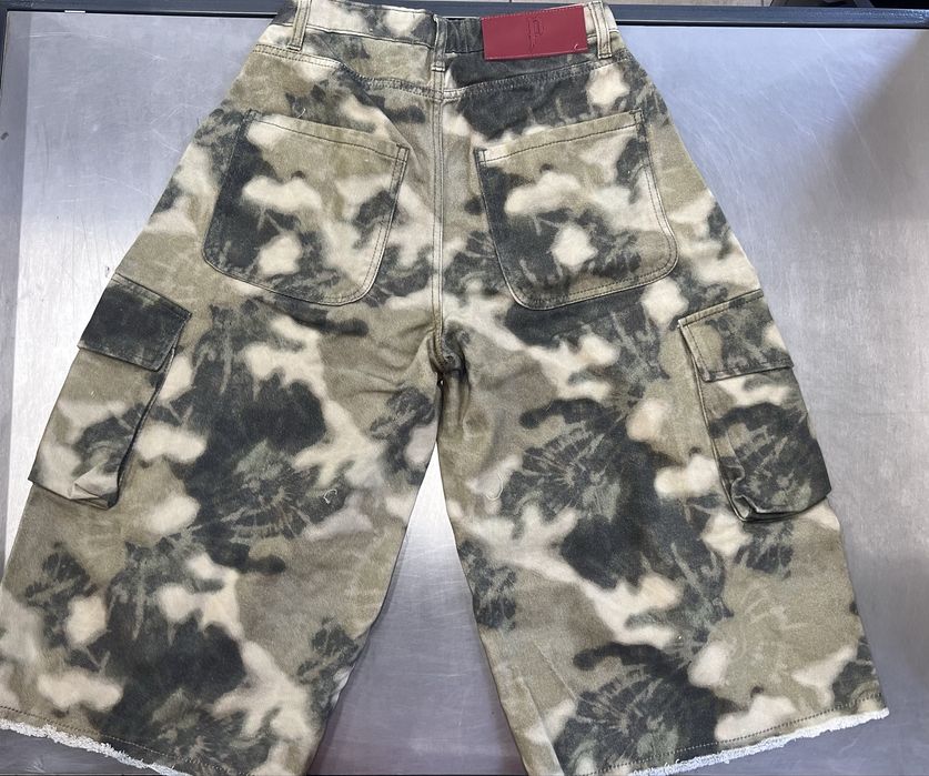 Карго-шорти Problems камуфляж XS широкі military streetwear
