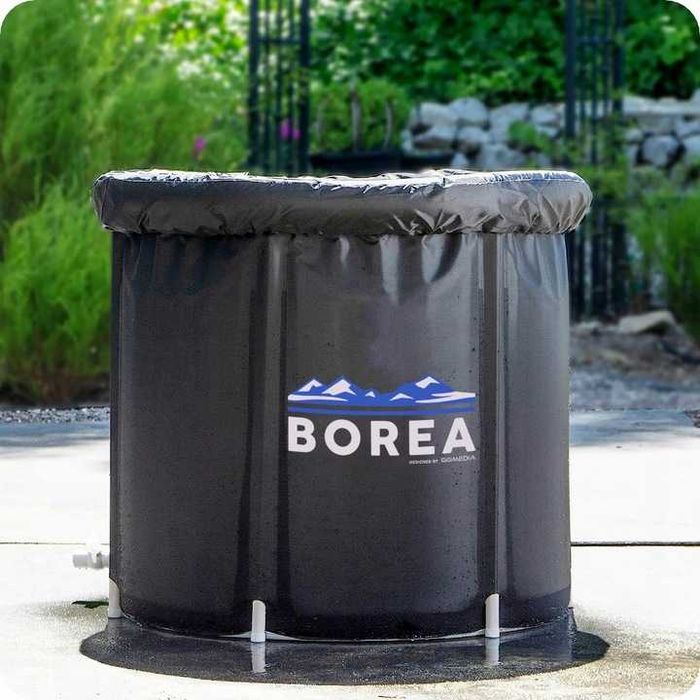 Wanna do morsowania składana beczka balia lód 360l termometr