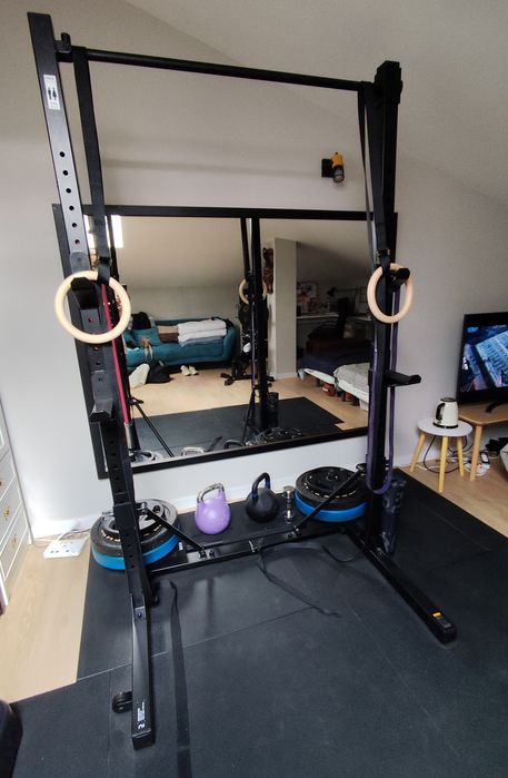 Rack 500 musculação Decathlon