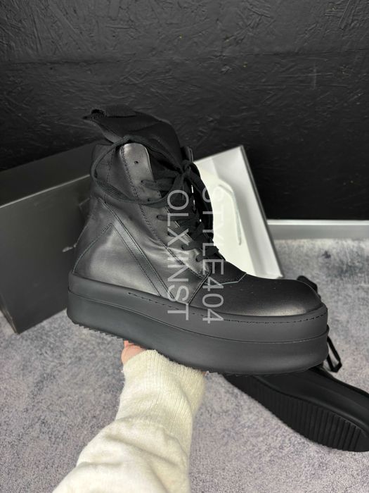 ‼️В УКРАЇНІ‼️ Ботинки Rick Owens Geobasket Double Bumper drkshdw