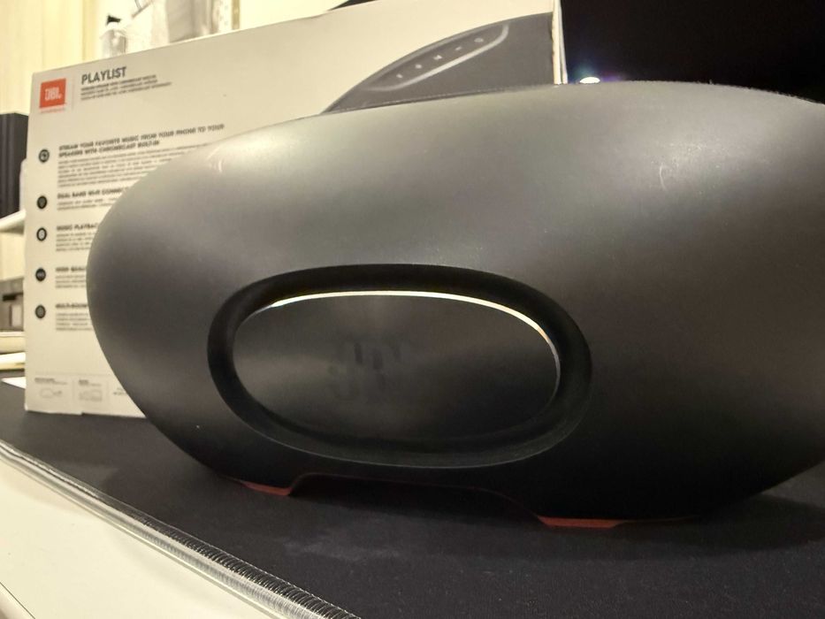 Coluna JBL Playlist - Bluetooth/Wifi/Spotify/Chromecast