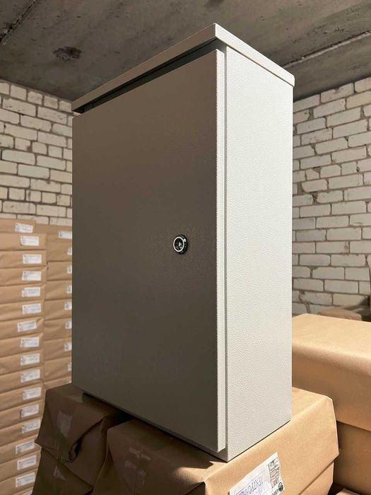 Герметичный щит (бокс) для зарядки электромобиля, металл 1,0 мм (IP65)