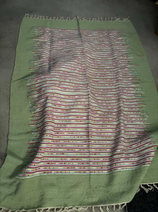 Tapetão com rebordo verde