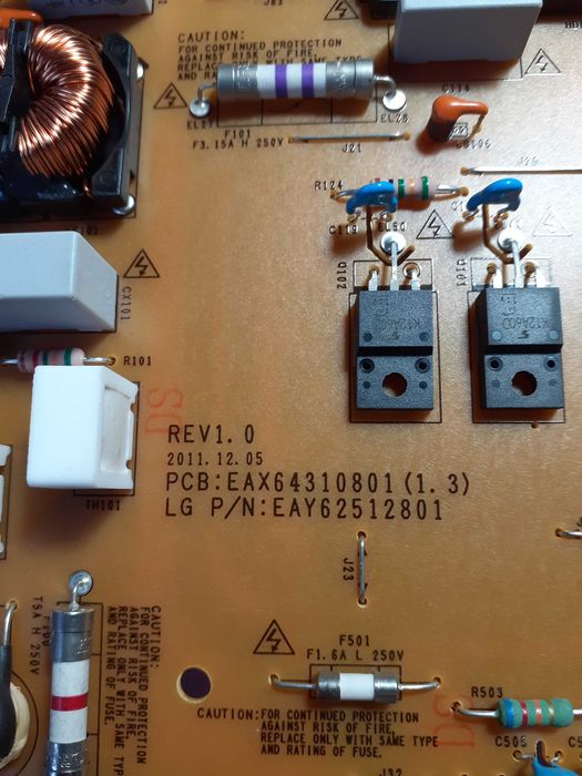 Fonte alimentação LG