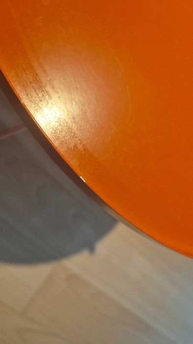 Mesa de apoio IKEA GLADOM (Laranja) - Ideal para decoração