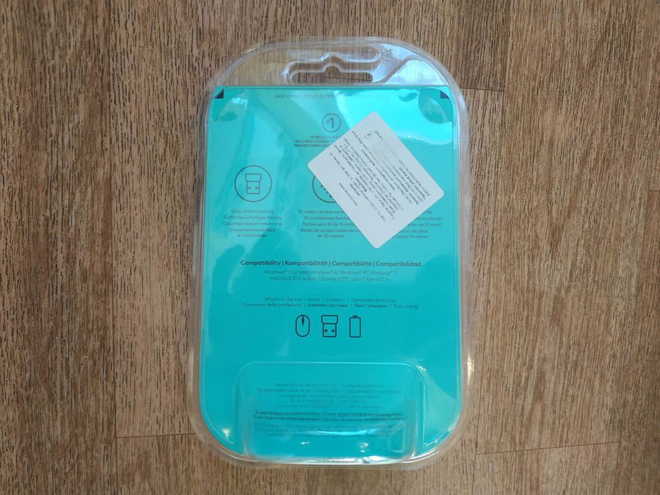 Дешево, НОВА, бездротова миша Logitech M185 Gray