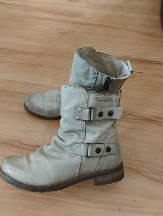 botki, skóra naturalna. r. 40