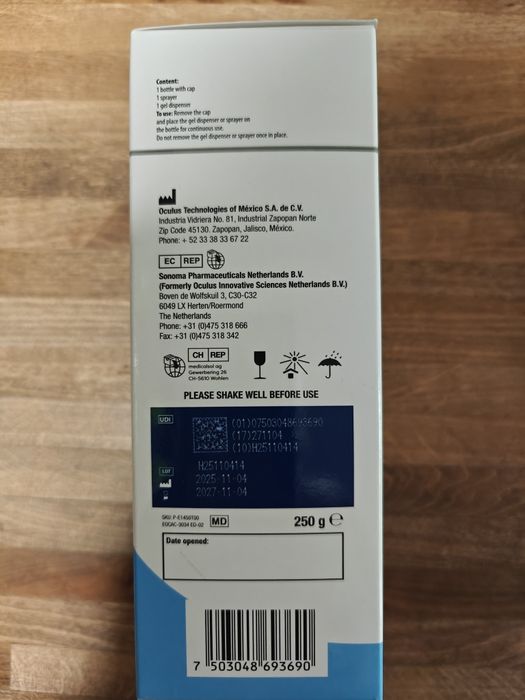 Microdacyn60 hydrożel