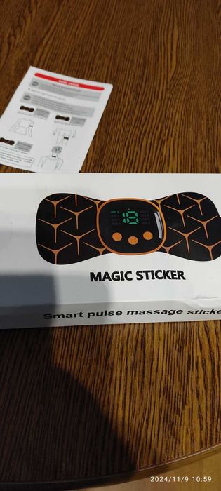 Bioelektryczny masażer EMS przenośny dla szyi