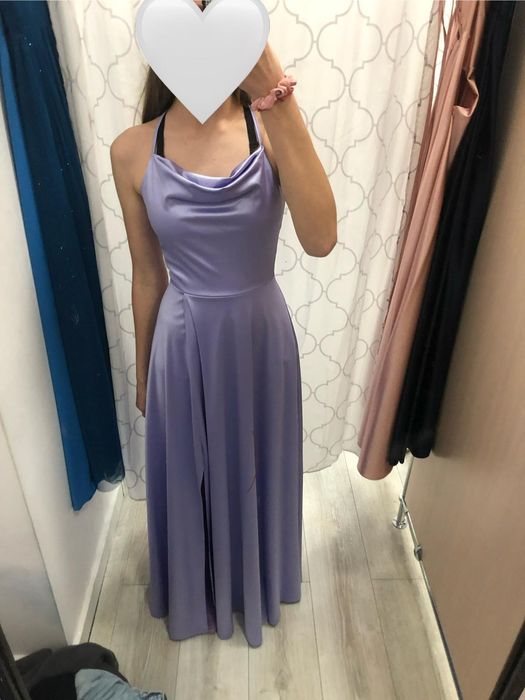 Sukienka wieczorowa fioletowa