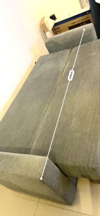 Sofá azul – 2,04 m