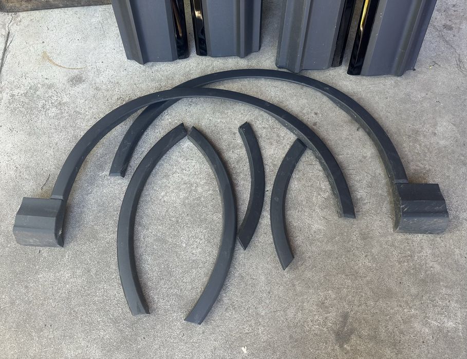 Audi Q7 4M накладки на крила, двері