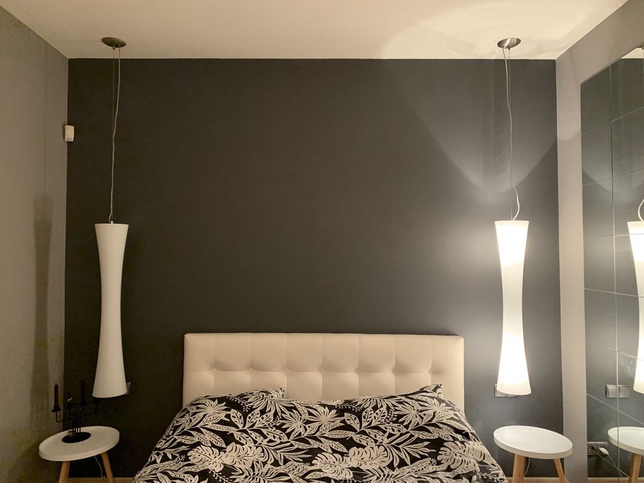 Lampa lampy sufitowa długa tuba, klepsydra