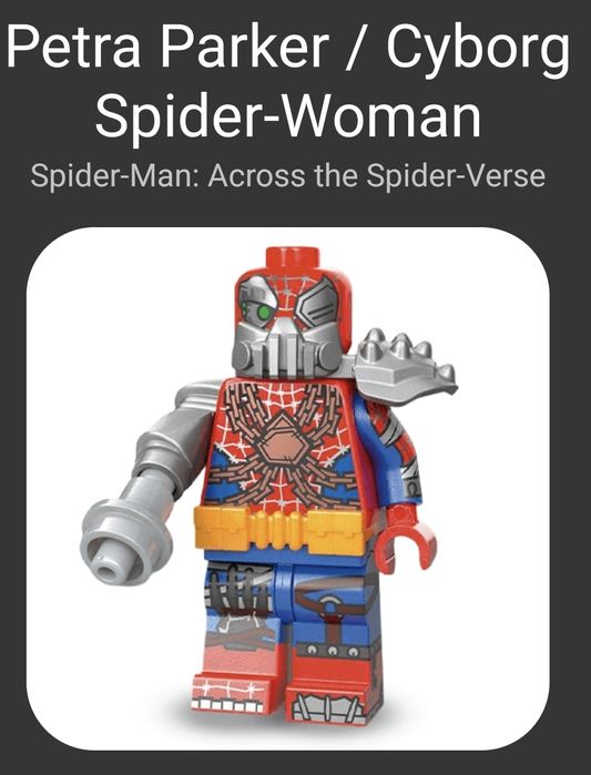 Lego minifigures spider-man