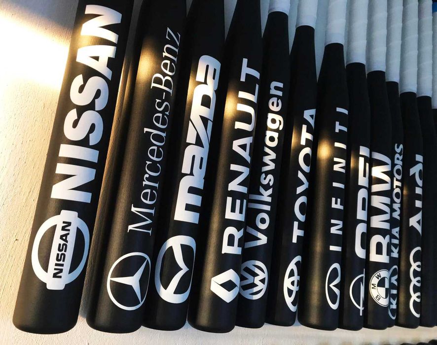 бейсбольные биты, Бейсбольна біта, біта в авто