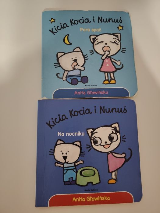 Kicia kocia i nunus 2 książeczki