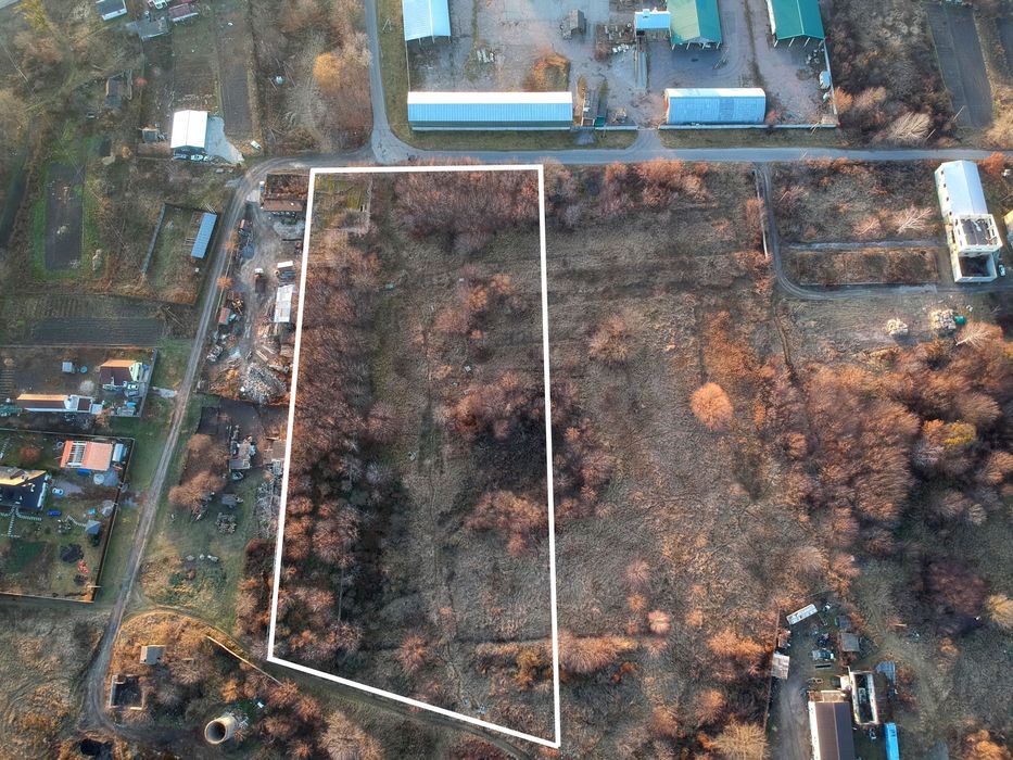 Земельна ділянка Житомирська траса 1.2га склад, виробництво КОМЕРЦІЯ