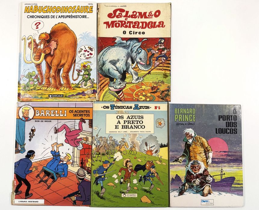 EXCELENTE OPORTUNIDADE! Coleções BD Clássicas e Raras.